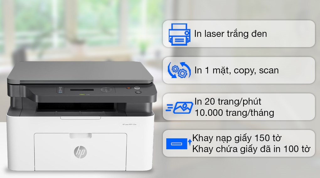 Cài đặt Driver máy in HP 135a 2 HP 135A 1